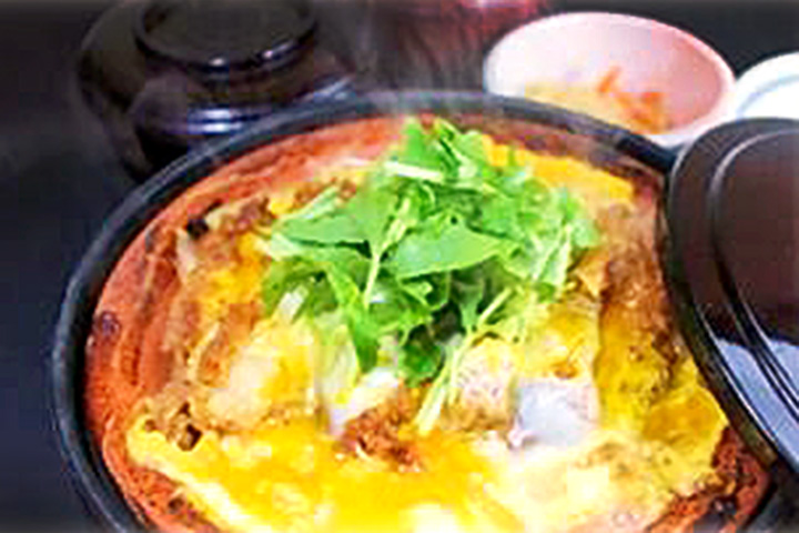 豚ロースカツ煮膳