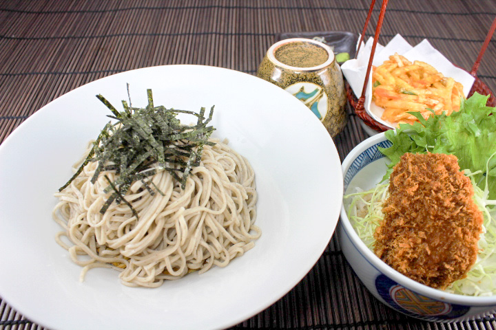 冷そば・うどん　ミニヒレカツ丼